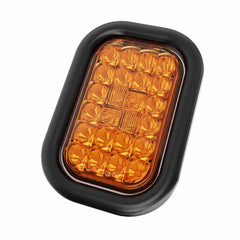 5″ Rectangular - 24 LED Amber Hazard Turn Signal Trailer Light