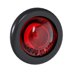 Abrams 3/4″ Round 1 LED Bullet Clearance Light – Red