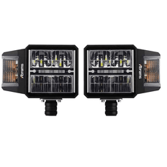 SnowLight Series Y - 40W Heated Lens Snow Plow Headlight Kit