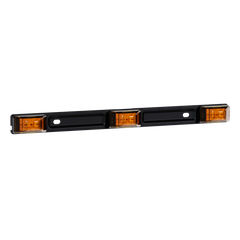 15″ Amber 9 LED Clearance ID Marker Light Bar
