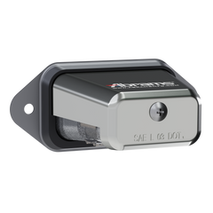 Surface Mount LED License Plate Light - Chrome