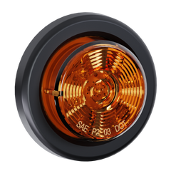 2″ Round Amber 10 LED Trailer Clearance Side Marker Light
