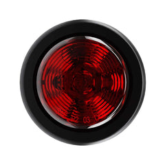 2″ Round Red 10 LED Trailer Clearance Side Marker Light