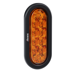 6” Oval - 10 LED Amber Hazard Turn Signal Trailer Light