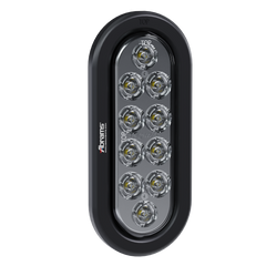 6″ Oval - 10 LED White Back Up Reverse Trailer Light