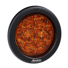 4″ Round - 10 LED Amber Hazard Turn Signal Trailer Light
