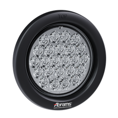 4” Round - 24 LED White Back Up Reverse Trailer Light