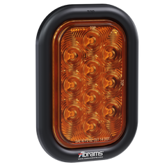 5″ Rectangular - 10 LED Amber Hazard Turn Signal Trailer Light