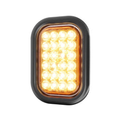 5″ Rectangular - 24 LED Amber Hazard Turn Signal Trailer Light