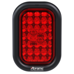 5″ Rectangular - 24 LED Red Stop Brake Tail Turn Trailer Light