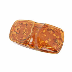 4″ x 2″ Rectangular Amber 16 LED Trailer Clearance Side Marker Light
