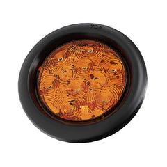 4″ Round - 10 LED Amber Hazard Turn Signal Trailer Light