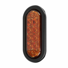 6” Oval - 10 LED Amber Hazard Turn Signal Trailer Light