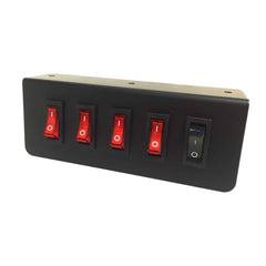 Taurus Premium 12V 5 Way Switch Box Panel