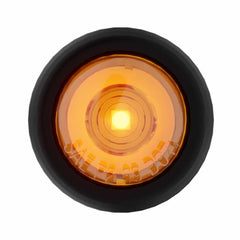 Abrams 3/4″ Round 1 LED Bullet Clearance Light - Amber