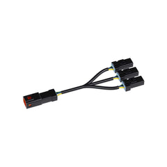 ConnectCo System Series - 3 Pin Female to 3 x 3 Pin Male Splitter