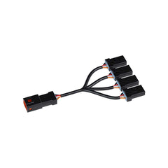 ConnectCo System Series - 4 Pin Female to 4 x 4 Pin Male Splitter