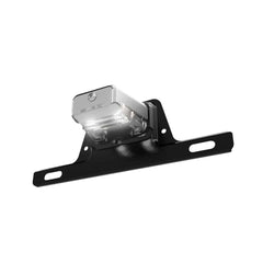 LED License Plate Lights w/Bracket - Chrome