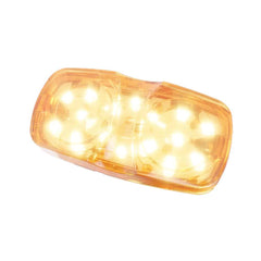4″ x 2″ Rectangular Amber 16 LED Trailer Clearance Side Marker Light