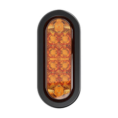 6” Oval - 10 LED Amber Hazard Turn Signal Trailer Light