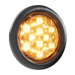 4″ Round - 10 LED Amber Hazard Turn Signal Trailer Light