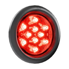 4″ Round - 10 LED Red Stop Brake Tail Turn Trailer Light