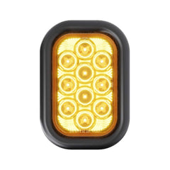 5″ Rectangular - 10 LED Amber Hazard Turn Signal Trailer Light
