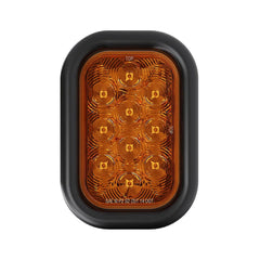 5″ Rectangular - 10 LED Amber Hazard Turn Signal Trailer Light
