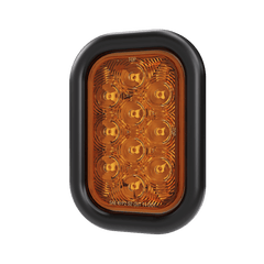 5″ Rectangular - 10 LED Amber Hazard Turn Signal Trailer Light