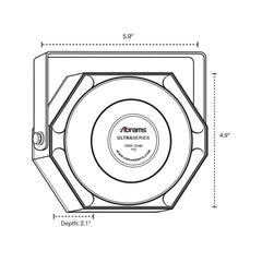 Ultra 100 Watt Compact Siren Speaker
