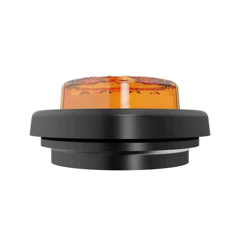 2" Round Amber 10 LED Trailer Clearance Side Marker Light