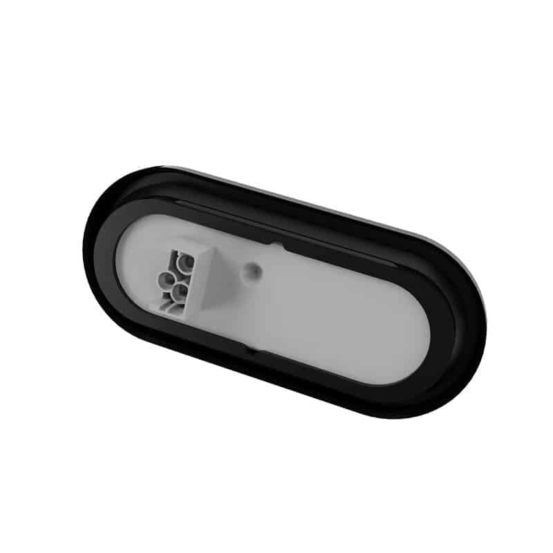 Crimp Supply Clear 6 Oval Stop/Tail/Turn Lights (1 per pack Crimp Supply Clear 6 Oval Stop/Tail/Turn Lights (1 per pack