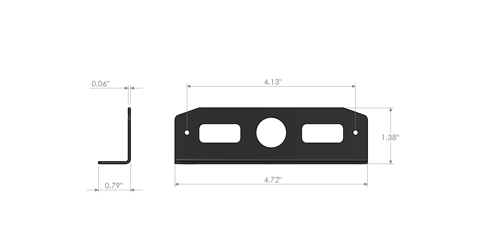 Abrams Ultra Series L Shape Bracket