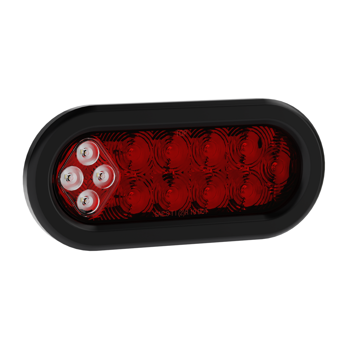 Fiesta 6″ Oval LED Combo Stop Tail Turn & Reverse Light