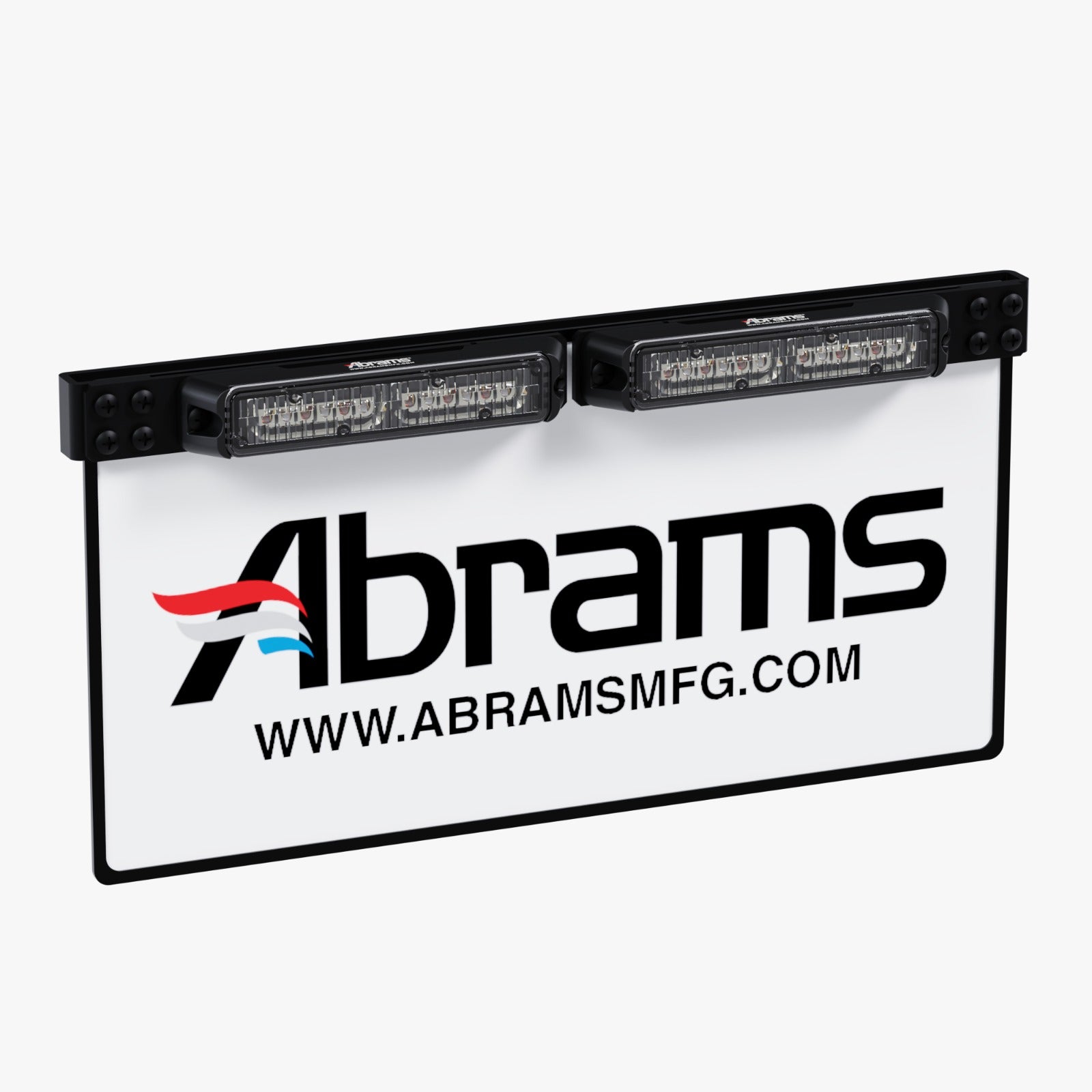 License Plate Bracket for All Abrams Grill Lights