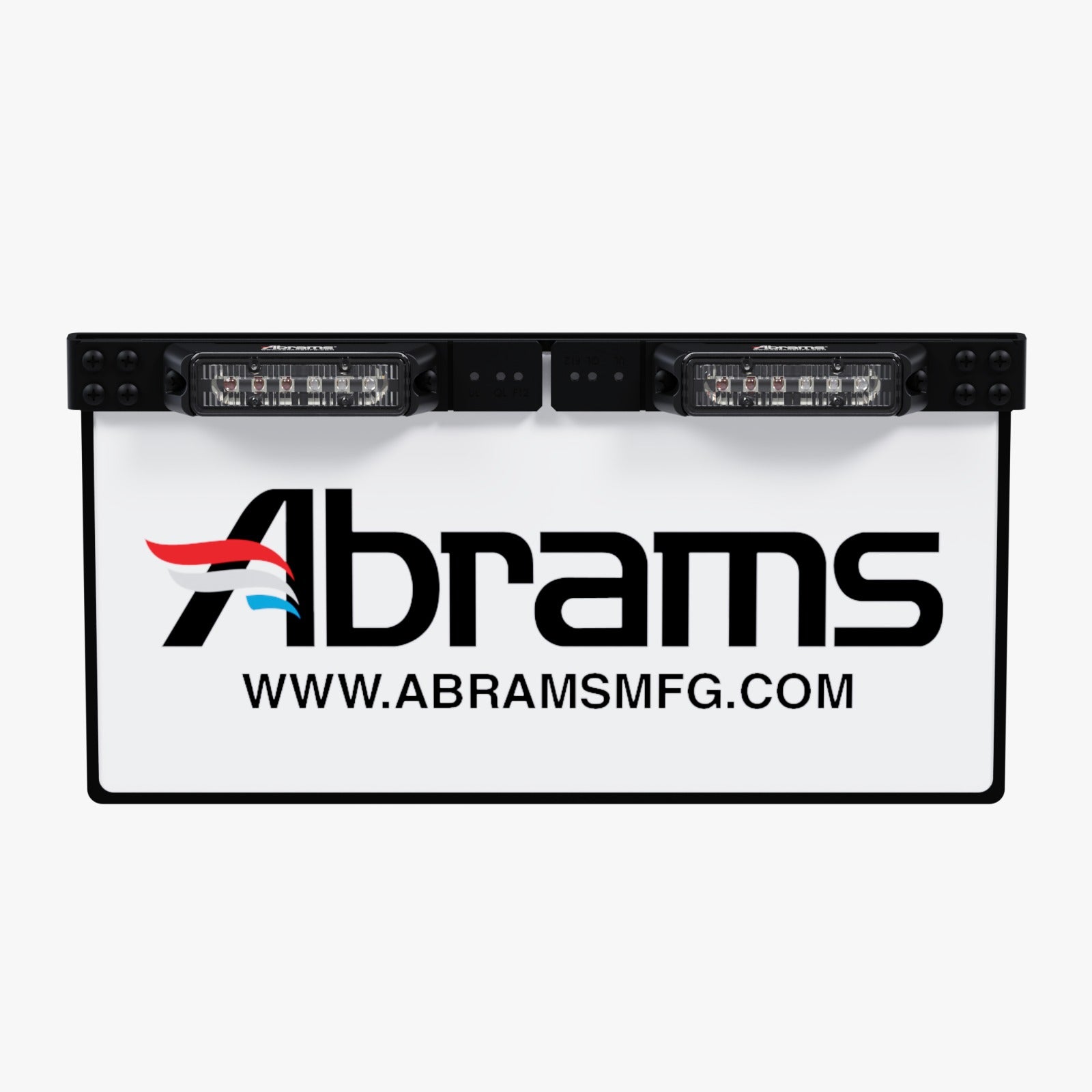 License Plate Bracket for All Abrams Grill Lights