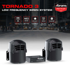 Tornado 3 Low Frequency Tone Siren Intersection Clearing System (add-on)