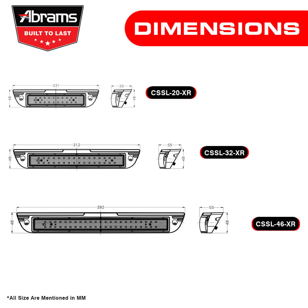 15" Cobalt XR Series 46W [4,600LM] LED Down / Side Scene Light / Area Light / RV Exterior Porch Flood Light