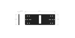 (Coming Soon) Quadra Series Triple Stacked Light Multi-Option Mounting Kit - 3M Tape Mount Included