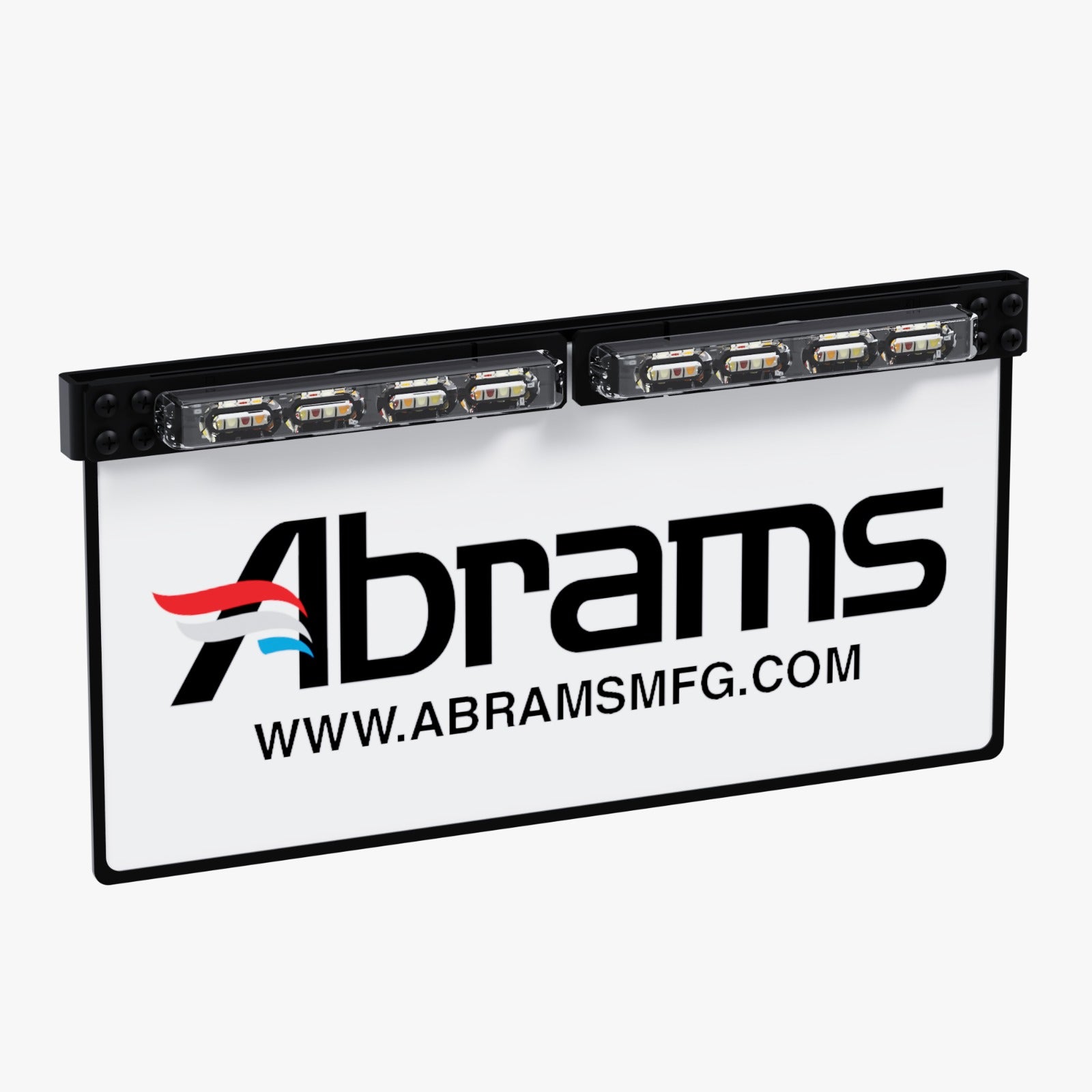 License Plate Bracket for All Abrams Grill Lights