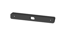 Quadra Series Single Light 35 Degree Wedge Mounting Kit - 3M Tape Mount Included