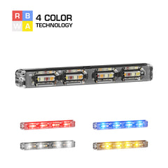 Quadra Series 16 LED Quad Color Grill Light Head