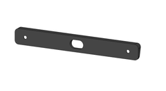 Quadra Series Single Light 15 Degree Wedge Mounting Kit - 3M Tape Mount Included
