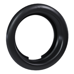 4" Round Black Rubber Grommet for 4 Inch Round STT Light