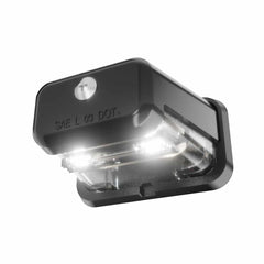 Stud Mount LED License Plate Light - Black