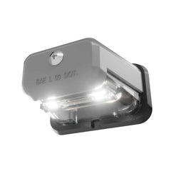 Stud Mount LED License Plate Light - Gray