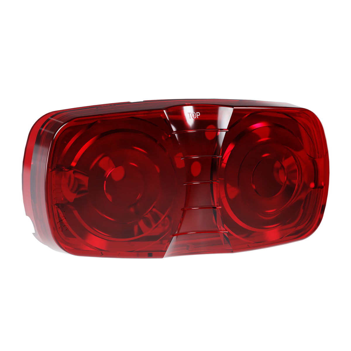 2 New 1-1/4 Red LED Marker Clearance Lights For Trailer / Truck / RV -24033 - Foto 4