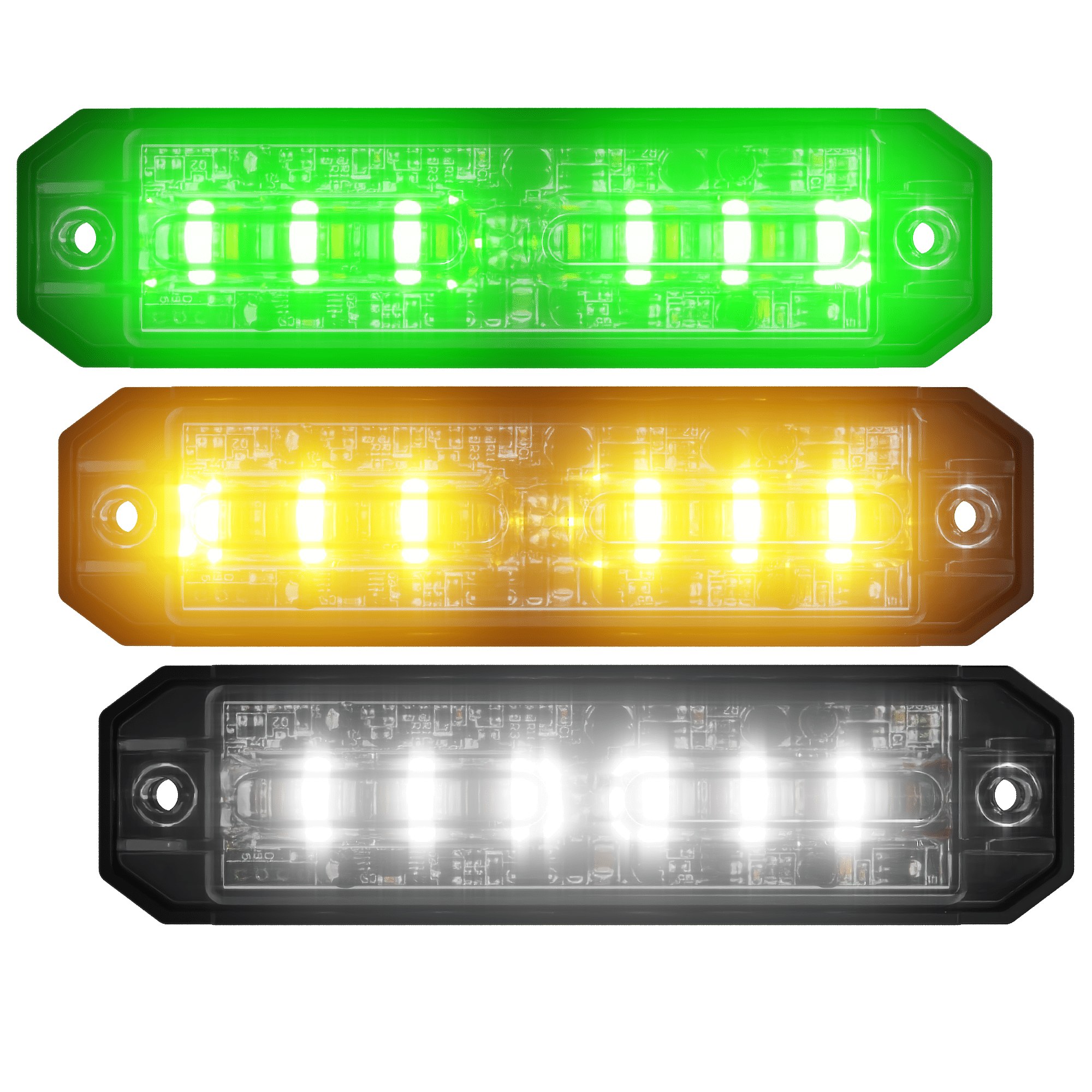 Ultra 18 LED Tri-Color Grille Light Head