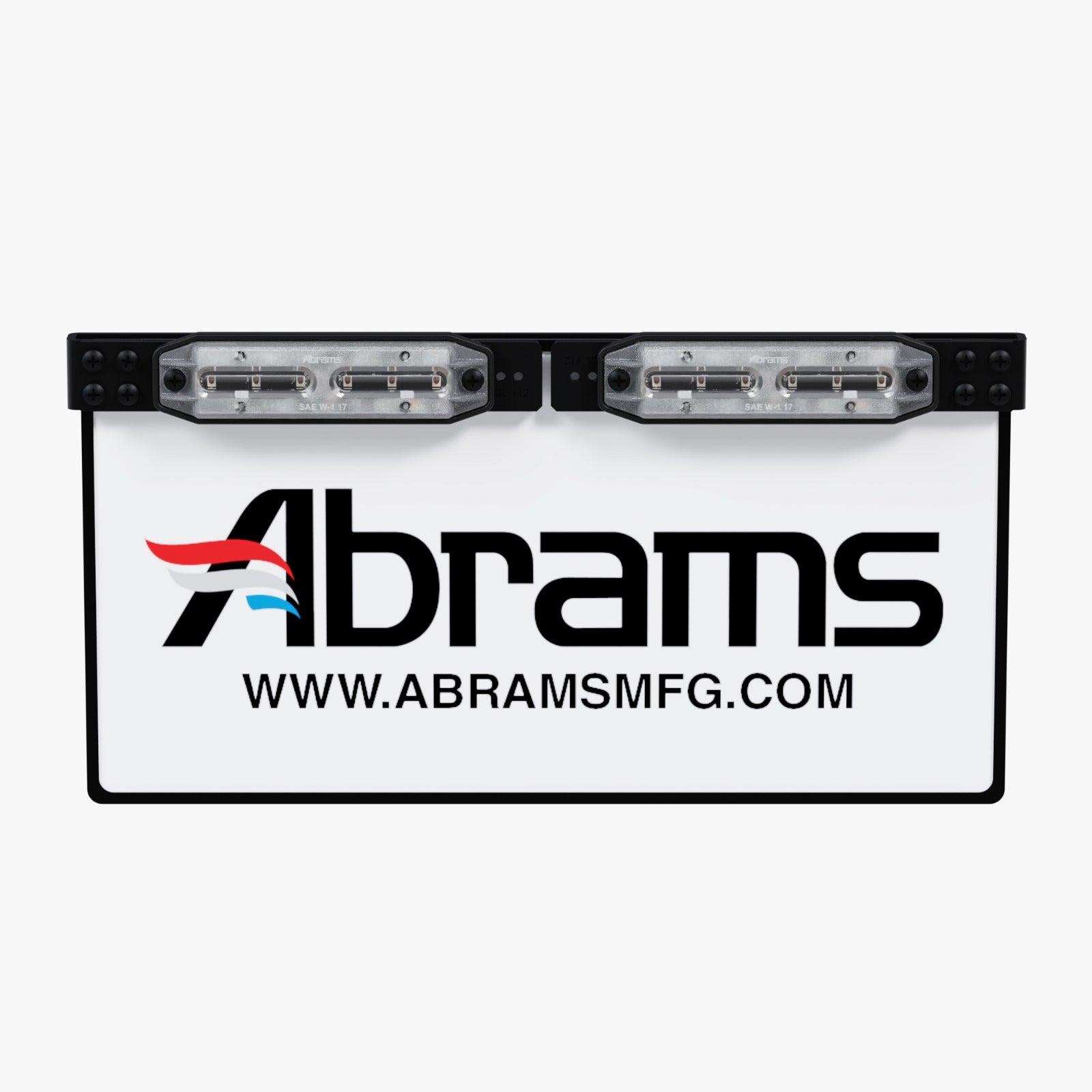 License Plate Bracket for All Abrams Grill Lights