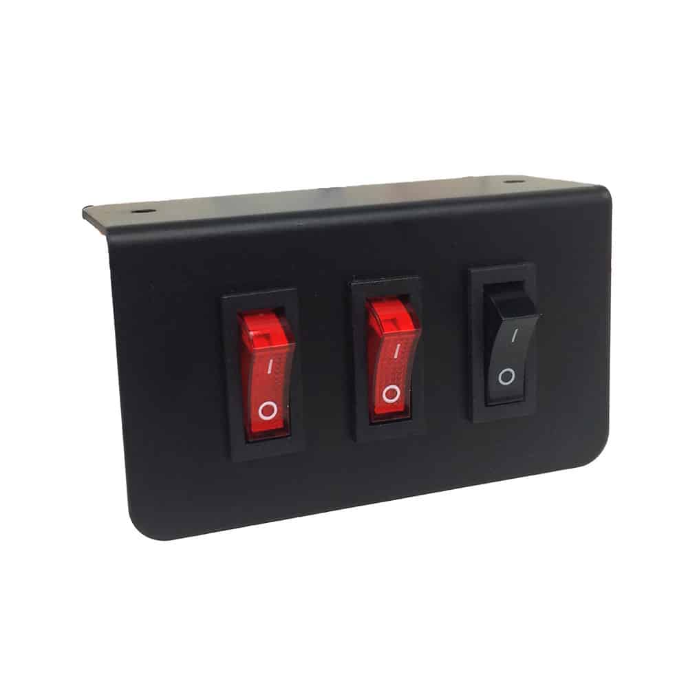 Taurus Premium 12V 3 Way Switch Box Panel – Abrams MFG